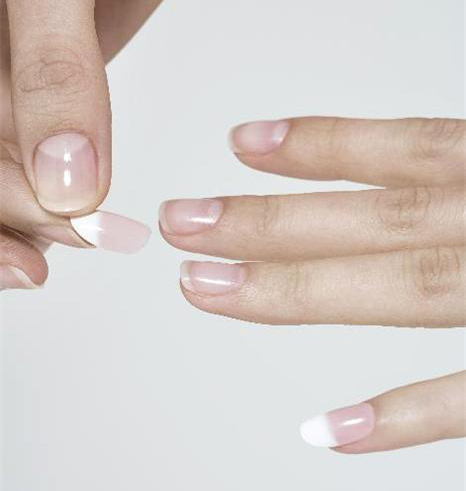Applying False Nails
